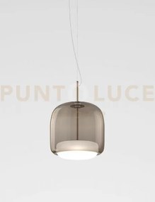 Jube sospensione p fume' bianco oro satinato 2 l2202 1 led 13w 200...