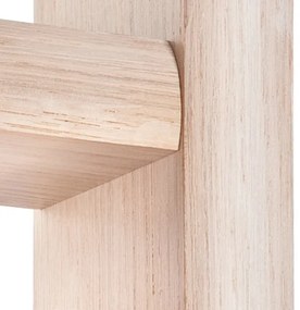 Lampada da parete 1xE27/60W/230V rovere