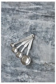 Set di 4 misurini in acciaio - Blomsterbergs