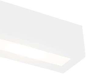 Applique moderna bianca 3 luci - Tjada Novo