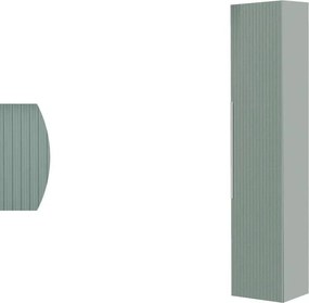 Colonna per mobile bagno Burano 1 anta P 24 x L 30 x H 150 cm verde