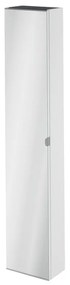 Colonna per mobile bagno Neo SENSEA 1 anta P 17 x L 30 x H 154 cm bianco laccato mdf