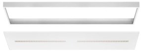 Plafoniera LED 120x30 28W, 36W, 42W CCT, CRI92 con driver Philips Colore Bianco Variabile CCT, Potenza 28W