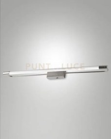 Rapallo applique cromo in metallo e metacrilato l.60cm a led 3000k ...