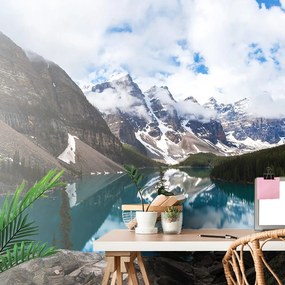Carta da parati – Splendido paesaggio montano