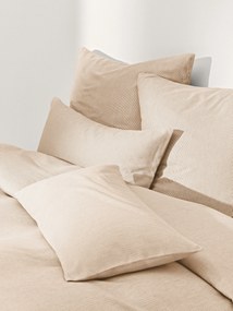 Copripiumino in flanella a righe sottili Javon