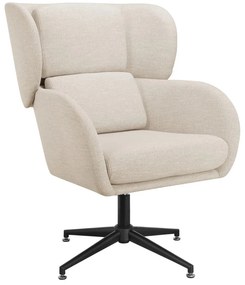 Poltrona in velluto bianco Vanessa - Støraa