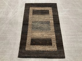 Gabbeh Tappeto 90 x 150 Grigio (Iran) Annodato A Mano