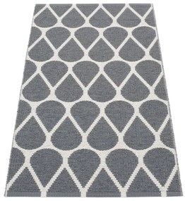 Tappeto da interno/esterno grigio scuro 70x140 cm Otis Granit – Pappelina