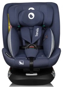 Lionelo -Seggiolino auto con base girevole BASTIAAN ONE i-Size 40-150 cm Blu Navy