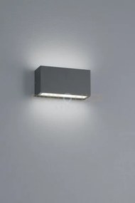 Applique trent 2 led antracite 226960242