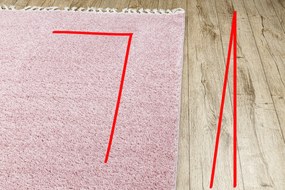 Tappeto BERBER 9000 rosa Frange berbero marocchino shaggy - PRODOTTO DI SECONDO GRADO