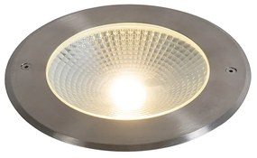 Faretto da giardino moderno in acciaio con LED 20W - Bridge