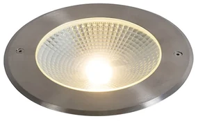 Faretto da giardino moderno in acciaio con LED 20W - Bridge