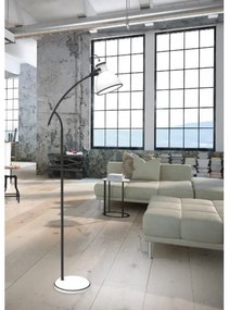 Lampada da terra ZUMBA 1xE27/40W/230V bianco/nero