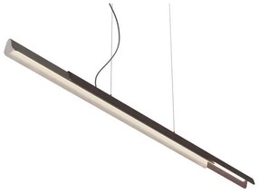 Dala Linear Lampada a sospensione 3000K Dark Grey/Wood - KDLN