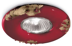 Spot Vintage Ceramica Bordeaux 1 Luce Gu10 11Cm