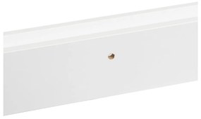 Mensola portafoto bianca 100 cm - Casa Selección