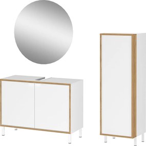 Set da bagno bianco Topeka – Germania