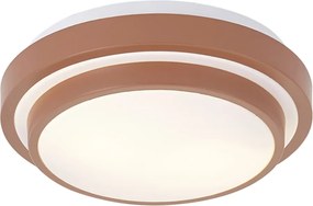 Plafoniera moderna Sienna con bianco 34cm IP44 - Walden