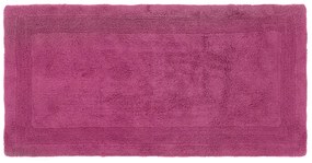 Tappeto bagno 60x110 cm in cotone magenta