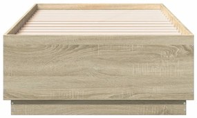 Giroletto rovere sonoma 90x190 cm in legno multistrato