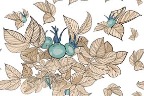 Carta da parati – Giardino autunnale