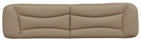 Cuscino testiera cappuccino 200 cm in similpelle