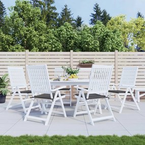 Cuscini Per Sedia 6 Pz Antracite 50x50x3 Cm İn Tessuto Oxford /