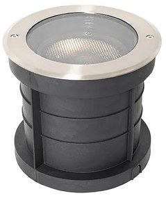 Set di 6 faretti da terra in acciaio AR111 orientabili IP65 - Delux Honey