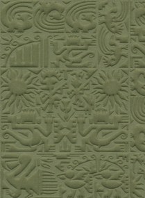 Arte Carta da parati Chimu - Olive