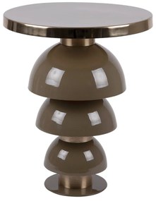 Tavolo rotondo in metallo ø 46 cm Tess - Leitmotiv