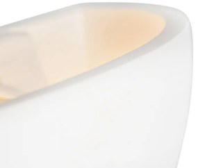 Applique da parete moderna bianca - Britt