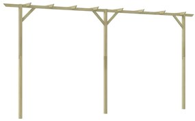 Pergolato Da Giardino 410x40x203 Cm İn Legno /