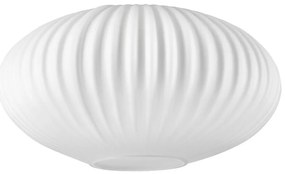 Vetro di ricambio per lampadario HARMA E27 14x25 cm bianco