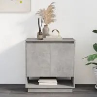 Credenza Grigio Cemento 70x41x75 cm in Truciolato cod mxl 16295