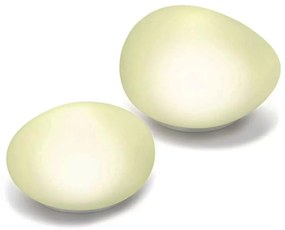Lampada Sasso Solare da giardino 2 pezzi