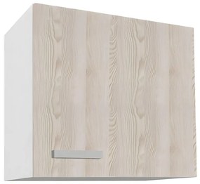 Cassettiera da cucina 1 base e 1 pensile Quercia e Bianco - TRATTORIA