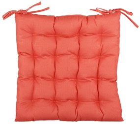 Cuscino sedia corallo 42x42 cm idrorepellente