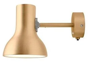 Anglepoise - Type 75 Mini Metallico Applique da Parete w/Cable Gold Lustre Anglepoise