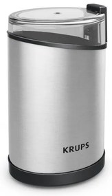 Krups - Macinacaffè elettrico in grani 85g FAST-TOUCH 200W/230V cromo