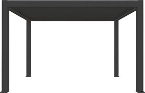 Pergola bioclimatica retrattile motorizzata 4x4 m