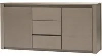 Madia credenza in frassino 2 porte 3 cassetti cenere l.184 p.48 h.88