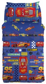 Copriletto Primaverile  Cars Game   in Cotone Cartoons