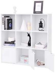 Libreria DOVARO bianca