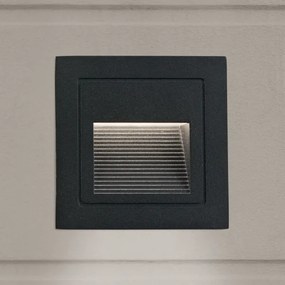 Orion AL 11-1217 - Faretto incasso LORO LED/2W/230V IP65 nero