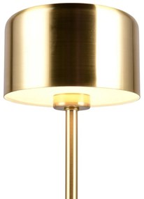 Lampada da tavolo a LED dimmerabile in oro (altezza 30 cm) Jeff - Reality