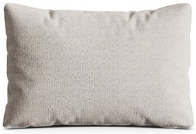 Cuscino per divano beige con rivestimento in bouclé Kemi – Cosmopolitan Design