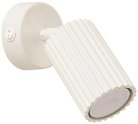 Sollux SL.1598 - Faretto da parete KARBON 1xGU10/10W/230V color crema