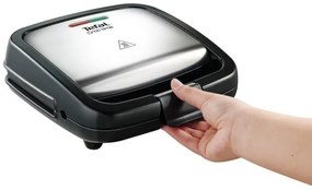 Tefal - Macchina per i panini CROC TIME 700W/230V nero/cromo